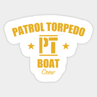 WW2 PT Boat Crew Sticker